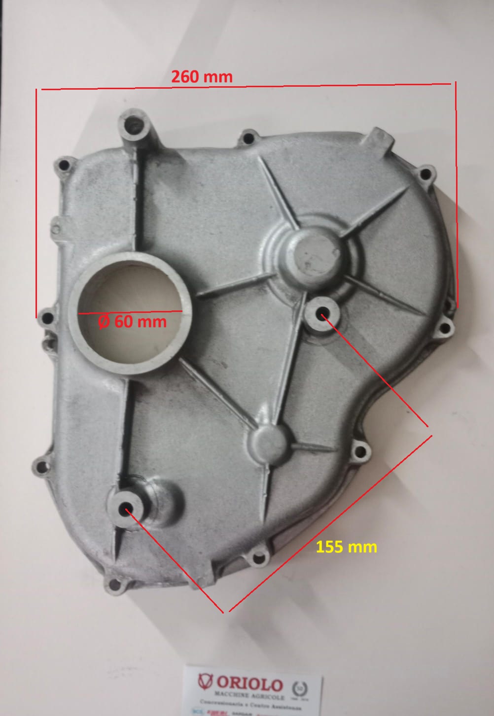 FLANGIA PER MOTORE SLANZI DVA 680